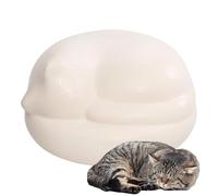 Urne funéraire pour animaux de compagnie - Récipient à cendres en céramique de grande capacité de 15 cm | Urne pour animaux de compagnie pour cendres de chiens et chats pour bureau, salon, chambre