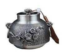 Urne funéraire pour Animaux de Compagnie Urne Animaux Compagnie Personnalisée Crémation Funéraire Étain 97% Étain sans Plomb Sculpté Main Magnifiquement Relief