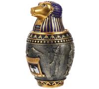 Urne Funéraire pour Animaux Style Égypte en Résine, Boîte Décorative