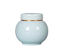 Urne funéraire Urnes de crémation pour Cendres Urne funéraire Urnes de crémation Matériau céramique Transparent Scellé Contre l'humidité pour Une Petite quantité de Cendres humaines Souvenir