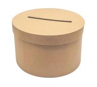 MÉGACRÉA Urne Ronde Kraft 24,5 x 24,5 x 15 cm