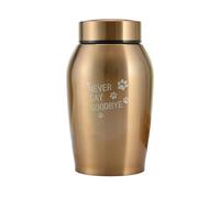 Urne pour Animaux De Compagnie en Acier Inoxydable - Souvenir Cendres Chiens, Chats, Chiots - Coffret Funéraire Décoratif, Idéal Pours Préserver Mémoire Fidèle Compagnon