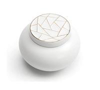 Urne pour Chien Mini for Animaux De Compagnie Urne，Coffret Souvenir, Réservoir De Crémation Animaux Petites Et Moyennes Réservoir en Céramique Scellées À La Main，Famille Ou Cimetière （9cm*6.5cm）