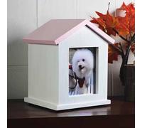 Urnes commémoratives pour animaux de compagnie pour cendres de chien ou de chat, urnes de crémation funéraire en bois avec cadre photo, cadeau souvenir de sympathie pour animaux de compagnie perdus