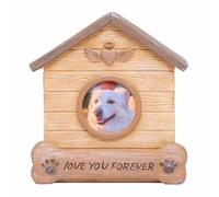 Urnes commémoratives pour animaux de compagnie pour cendres de chien ou de chat, urnes de crémation funéraire en résine avec cadre Photo, cadeau souvenir de sympathie pour animaux de compagnie perdus