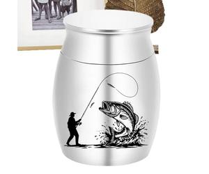 Urnes Funéraires pour Chats - Urne Commémorative en Aluminium pour Cendres de Chaton - Coffret Sceau pour Intérieur Maison Jardin Extérieur Abri Crémation Petits Animaux