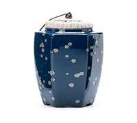 Urnes Urne funéraire Souvenir Mini urne de crémation Cendres humaines Adulte Convient à Une Petite quantité de Cendres incinérées Cercueil (Taille : F)