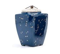 Urnes Urne funéraire Souvenir Mini urne de crémation Cendres humaines Adulte Convient à Une Petite quantité de Cendres incinérées Cercueil (Taille : F)