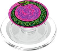 Uroboros - Symbole de Serpent - Cycle éternel - Temps Mystique PopSockets PopGrip pour MagSafe