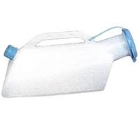 UROLIS* Bouteille d'urine laiteux autoclavable anti-fuite et anti-retour 2 l