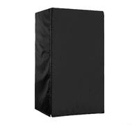 URPIZY 210D Oxford Housse de réfrigérateur imperméable avec fermeture éclair et ouvertures d'aération pour réfrigérateurs extérieurs Noir 77 x 84 x 158 cm