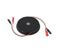 URPIZY Accessoires pour multimètre : câble rétractable avec enrouleur de câble pour diagnostic automatique, 3/6/9 m, boîtier en plastique, utilisation de pince alligator compact et portable