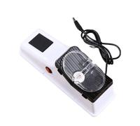 URPIZY Aiguiseur de couteaux électrique 4 en 1 avec affûtage rapide pour couteaux et ciseaux, moteur puissant, utilisation sûre grâce au couvercle de protection et aux bords arrondis