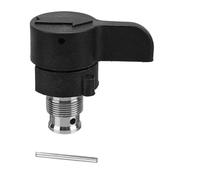 URPIZY Airless Pulvérisateur de peinture principal en acier inoxydable compatible avec Ultra Max 390 395 490 495 595 695, Gmax 3400 3900 5900, Linelazer 3400 3900 5900, noir et argenté