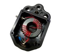 URPIZY Antenne demi-onde Balun End-Fed 1:64, 1-30 MHz, PEP 100 W, pour antennes EFHW, avec ajustement d'impédance 50Ω à 3,2 kΩ, noir