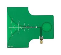 URPIZY Antenne UWB Ultra Wideband directionnelle à gain élevé 1,4-10,5 GHz Polarisation linéaire VSWR < 2.0 7 dBi 10 W Vert