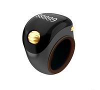 URPIZY Bague de comptage de perles LED en ABS, compteur électronique pour le comptage précis lors du travail manuel, du bricolage ou de la prière, compact 6,6 x 6,3 x 5 cm, facile à transporter pour