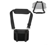 URPIZY Bandoulière portable en nylon pour haut-parleur JBL-BOOMBOX 1/2/3, accessoire de sangle de transport en plein air, transport confortable mains libres, noir