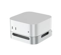 URPIZY Boîtier SSD pour Mac mini M4/M4 Pro, M.2 NVMe 2230/2242/2260/2280, USB 3.1 jusqu'à 10 Gbps, protégé contre la poussière avec dissipateur thermique en aluminium, câble et pièces de montage