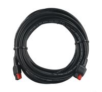 URPIZY Câble d'extension 16 AWG pour panneau solaire Anderson - Courant élevé - 45 A - Conducteur en cuivre PVC - Gaine en nylon - 6 m - Rouge et noir - Pour générateur de panneaux solaires