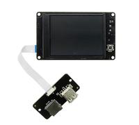 URPIZY Carte de contrôle tactile pour imprimante 3D Sidewinder X2, écran HD LCD avec TFT V4 Board, boutons physiques pour imprimante 3D Artillery Connexion par câble ruban