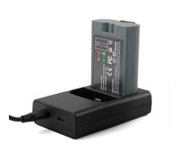 URPIZY Chargeur de batterie pour sonnette de porte avec double port USB, charge rapide 5 V 2,1 A, compatible avec Ring Video Doorbell 2, design en plastique portable, câble de 50 cm, protection sûre