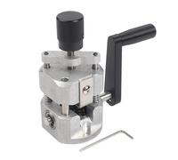 URPIZY Coupe-câble manuel avec poignée rotative - Plage de dénudage réglable de 2 à 20 mm - Compatible avec perceuse - Pour câbles en cuivre et aluminium