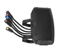 URPIZY Écran de scooter électrique pour Smartgyro Crossover Dual Max, 121 x 69,7 mm, câble de 169 mm, noir, en plastique durable