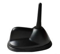 URPIZY Ensemble d'antenne pour BMW Mini Clubman R55 R56, plastique noir, de rechange, ajustement direct, installation facile, OEM 65203442123 65203456089, 3 pièces, partie extérieure de voiture