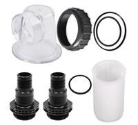 URPIZY Ensemble de pompes de filtration pour SPS25/SPS50/SPS75/SPS100, 8 pièces en ABS pour pompe à lz, avec couvercle de pré-filtre et joints