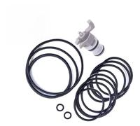 URPIZY Ensemble de soupape d'extraction à 3 courroies noires compatible avec Porter Cable D51256/D51430/D51238/D51431/D51321 et pièce de rechange 64795600 en plastique robuste