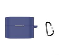URPIZY Étui de Protection en Silicone pour Sony WF-1000XM6 - Étanche - Anti-Chocs - Souple - Protection Contre Les Rayures - Accessoire de Sport, Voyage, extérieur (Bleu foncé)