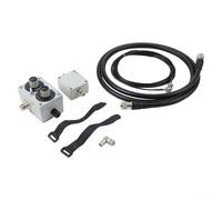 URPIZY HG-20A Antenne magnétique portable 20 W QRP Loop Antenne pour émetteur-récepteur HF 5-30 MHz 76-108 MHz 110-150 MHz Avec 3 adaptateurs pour récepteur à ondes courtes ICOM-705