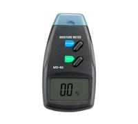 URPIZY Hygromètre pour cloisons sèches, sol et bois avec mesure de profondeur de 10 mm, éclairage HD et indicateur de préparation du bois de chauffage