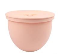URPIZY Insert en silicone pour mixeur KitchenAid/Kitchen Aid 5 Qt, Ø 25 cm, résistant à la chaleur et sans BPA, pour pâte et sauce, passe au lave-vaisselle, 1 pièce (rose)