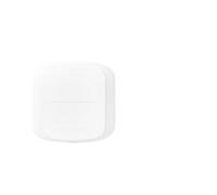 URPIZY Interrupteur de scène Wi-Fi à deux boutons avec radio 2,4 GHz, fonction clic et longue pression, boîtier ABS, compatible avec le système Smart Home Tuya, économe en énergie, fonctionne sur