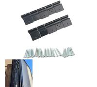 URPIZY Joint d'amortisseur de porte à fermeture éclair pour 5th Wheel, caravane et camping-car | Comprend 10 joints et 24 vis, montage facile sans outils supplémentaires, ajustement universel