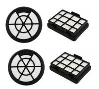 URPIZY Kit de filtre à vide de rechange pour moteur et filtre d'échappement pour aspirateur Russell Hobbs RHCV1611 Compact XS Cylindre