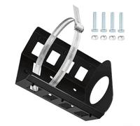 URPIZY Kit de support de bouteilles de gaz propane pour 5 livres - Support réglable en acier inoxydable - Accessoire de montage sûr - Convient pour les barbecues et le camping - Chauffage