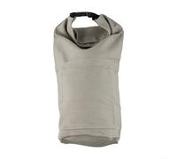 URPIZY Lanterne de camping rétro en toile - Sac de rangement pour lampe à pétrole - Lanterne à huile - Couvercle de lampe d'extérieur avec poche extérieure - Gris