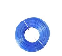 URPIZY Ligne de débroussailleuse de rechange en nylon pour cisaille à gazon - 1,6/2,0/2,4 mm, 30 m - Bleu - Montage facile et haute résistance à l'usure pour un travail efficace dans le jardin