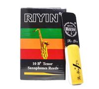 URPIZY Lot de 10 saxophones ténor en Si bémol de 1,5 à 4,0, en tube de qualité supérieure, pour un son plein et une intonation précise