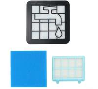 URPIZY Lot de 12 filtres complets pour aspirateur Philips-PowerPro, avec brosse de nettoyage, pour modèles FC9331/FC9332/FC8010