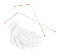 URPIZY Lot de 2 cannes à souhait en cuivre 99,9 % avec gants, pour la localisation de l'eau, des métaux et des objets perdus