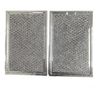 URPIZY Lot de 2 filtres à graisse pour micro-ondes pour modèles GE JVM7195/JNM7196, set de 2 filtres PNM9216, maintient la puissance de ventilation verticale dans les appareils de cuisine