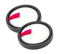 URPIZY Lot de 2 filtres HEPA de rechange pour aspirateur à main DEVOAC N300, pour aspirateur à main pour Haier T19B CLSV-B4KS, diamètre 69 mm, réutilisables et lavables