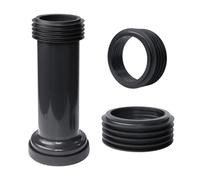 URPIZY Lot de 2 joints d'étanchéité pour tuyau de vidange de toilettes de 90 mm à 110 mm - Caoutchouc robuste - Assise étanche - Empêche les fuites - Convient pour la maison et les commerces