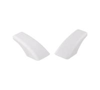 URPIZY Lot de 2 poignées d'extrémité de four WB07K10043 pour AP3140301 242805 PS228368 AH228368 Compatible avec les modèles de four GE JGBS20WEA1WW JBP78WB1WW JBP30WB1WW Blanc en plastique