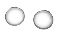 URPIZY Lot de 2 protections de lentille en verre optique pour GoPro-Max2, amovibles, imperméables et résistantes aux rayures