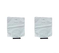URPIZY Lot de 2 sacs d'aspirateur réutilisables pour Nilfisk VP100, VP200, VP300, VP300 ECO, VP300 PASSEND, kit de sacs à poussière